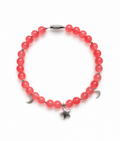 Collier de perles chien Opale rose fait main Paris — Babines