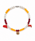 Collier de perles chien Western fait main Paris — Babines
